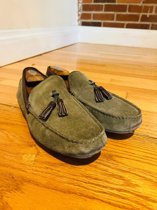 UGG Men\'s Marris Tassel Loafers Suede Leather Shoes 1017319 Size 13 main image 13